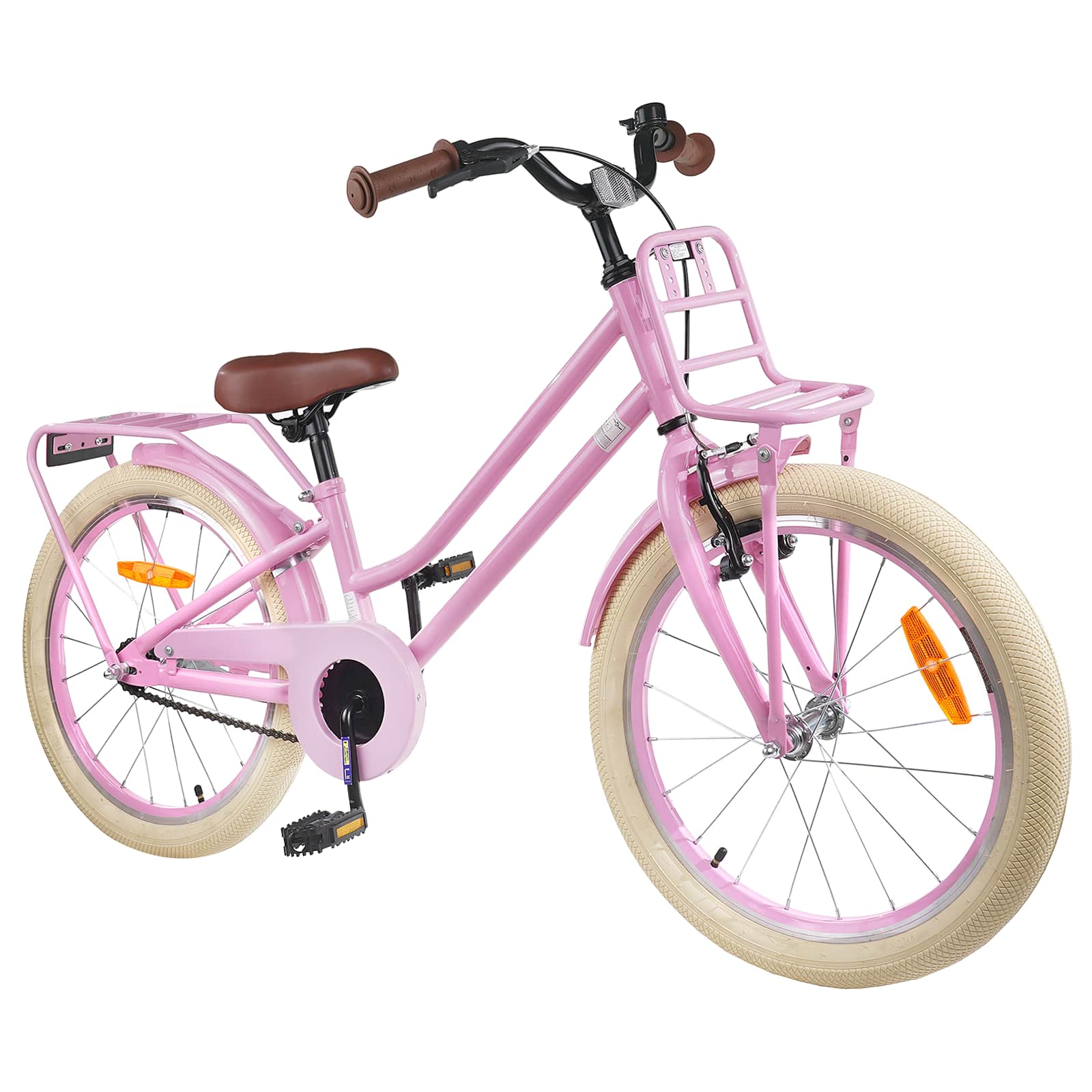 Kinderfahrrad 12 Zoll für 2-4 Jahre alt Hellrosa