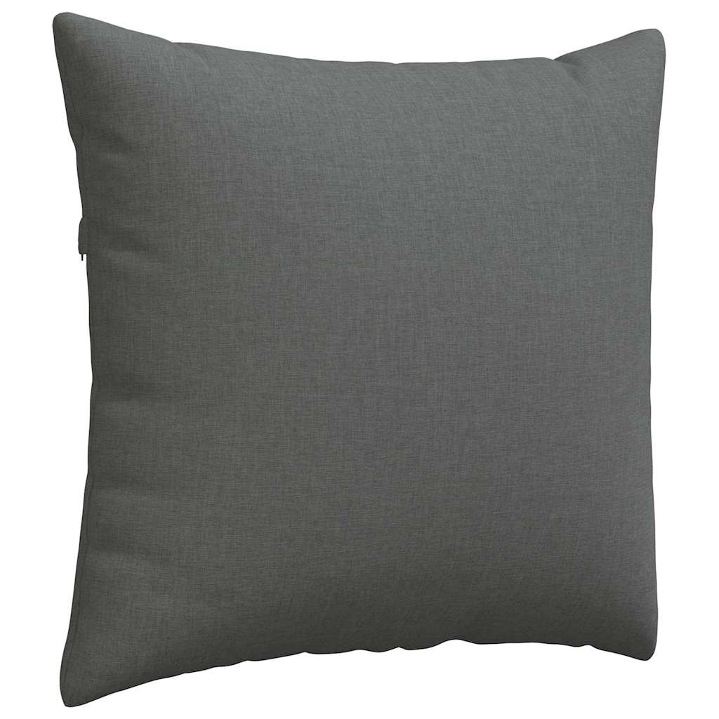 Sofakissen 2 pcs Hellgrau 50 x 30 cm Stoff