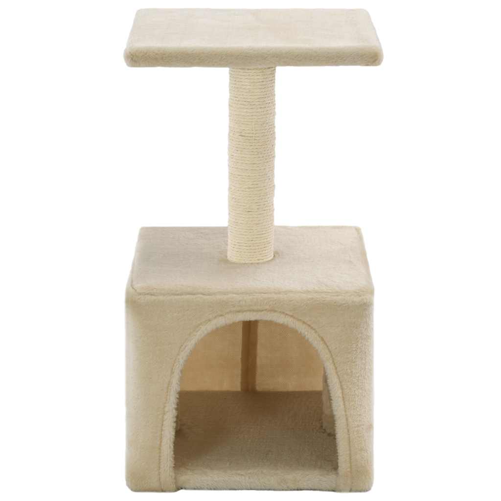 Katzen-Kratzbaum Sisal 55 cm Grau