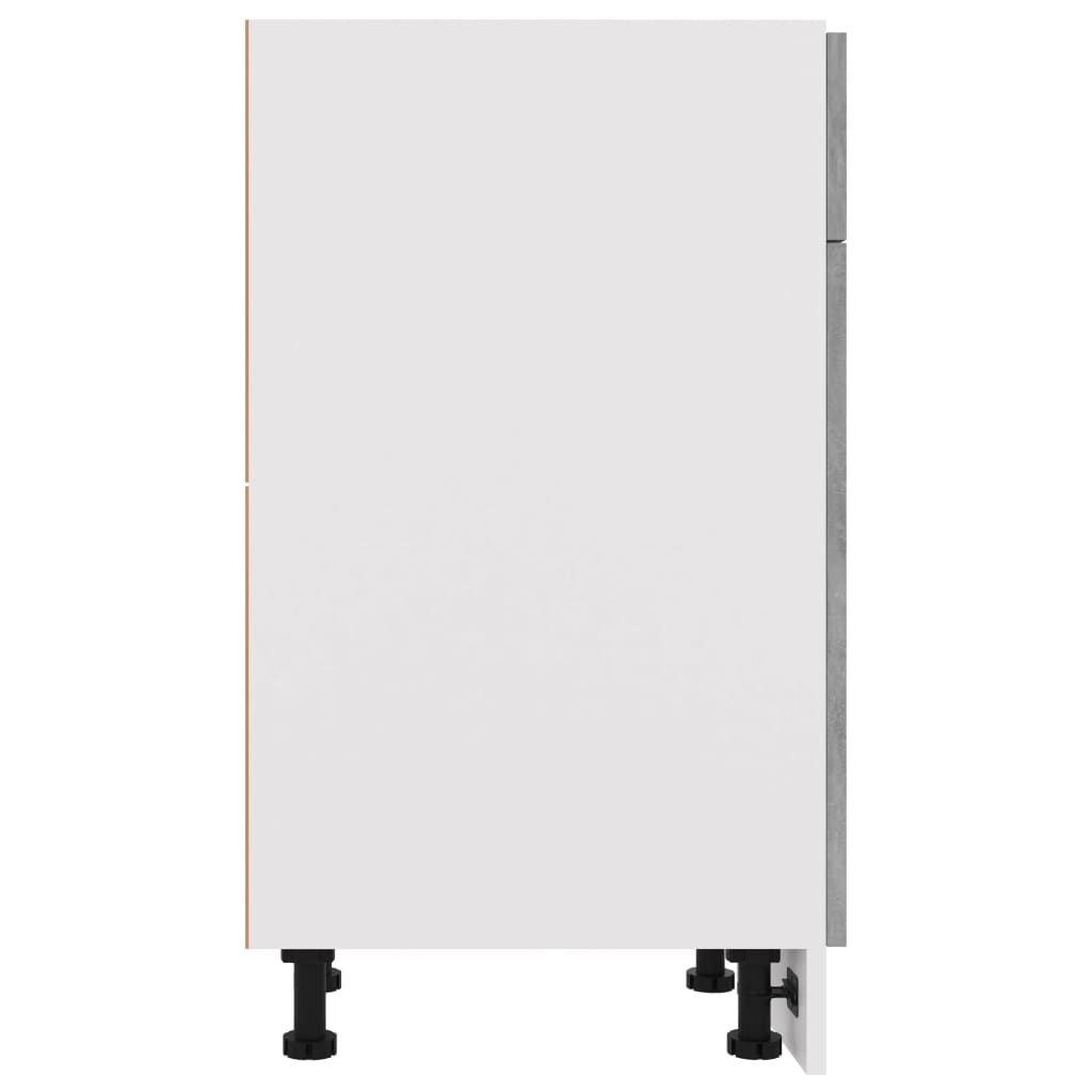 Spülenunterschrank Sonoma-Eiche 80x46x81,5 cm Holzwerkstoff