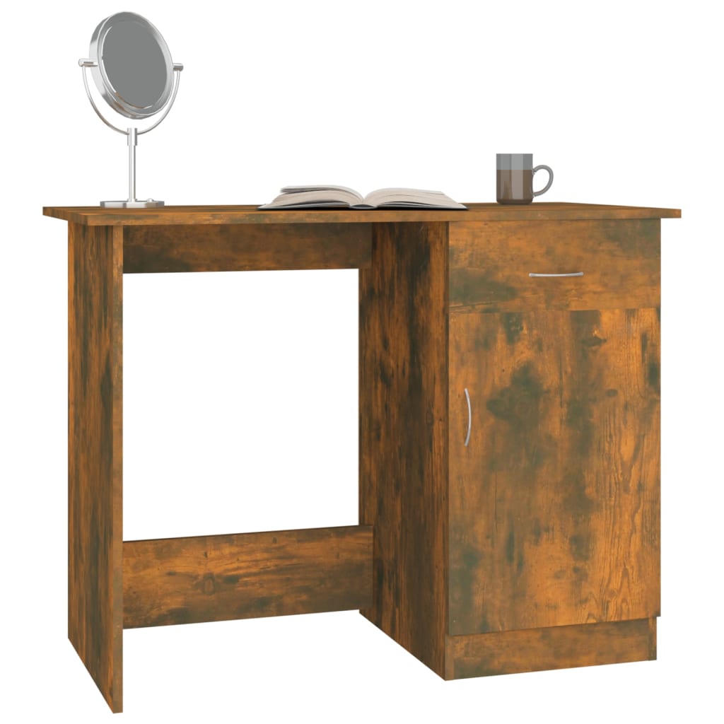 Schreibtisch Weiß 100×50×76 cm Holzwerkstoff