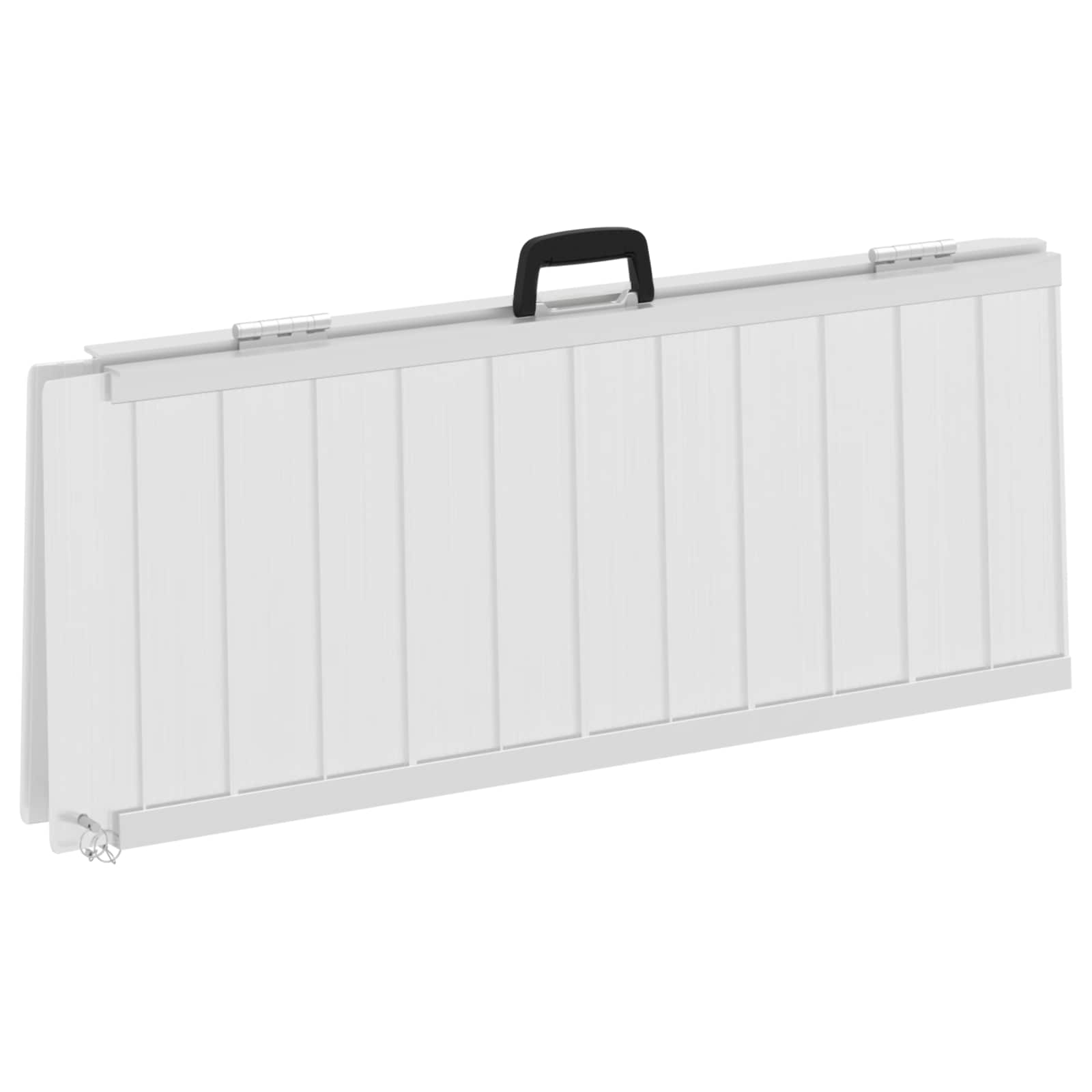 Rampe für Rollstühle 270 kg Silber 62 x 73 x 5 cm Aluminium