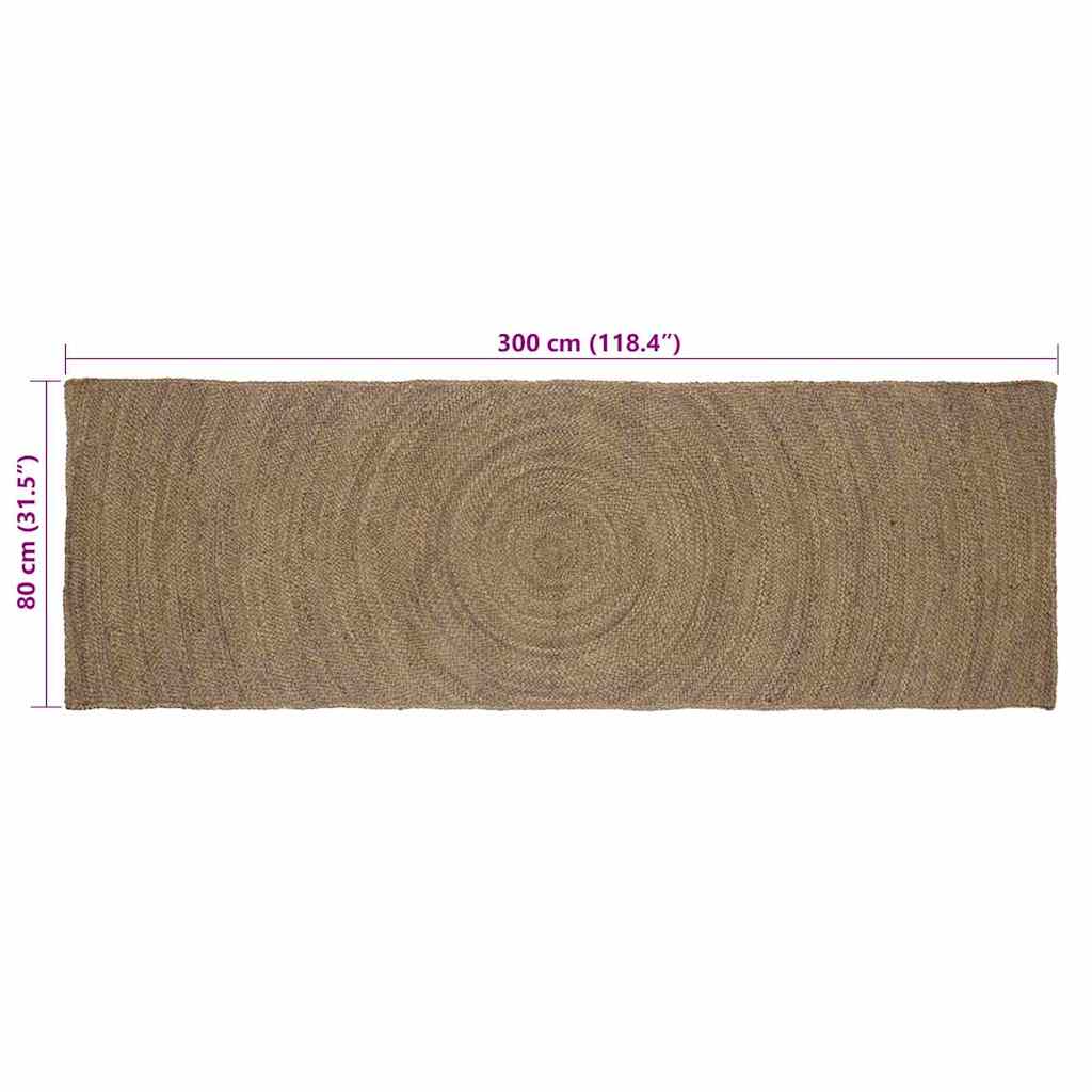 Bereichsteppiche Natur 60 x 110 cm Jute