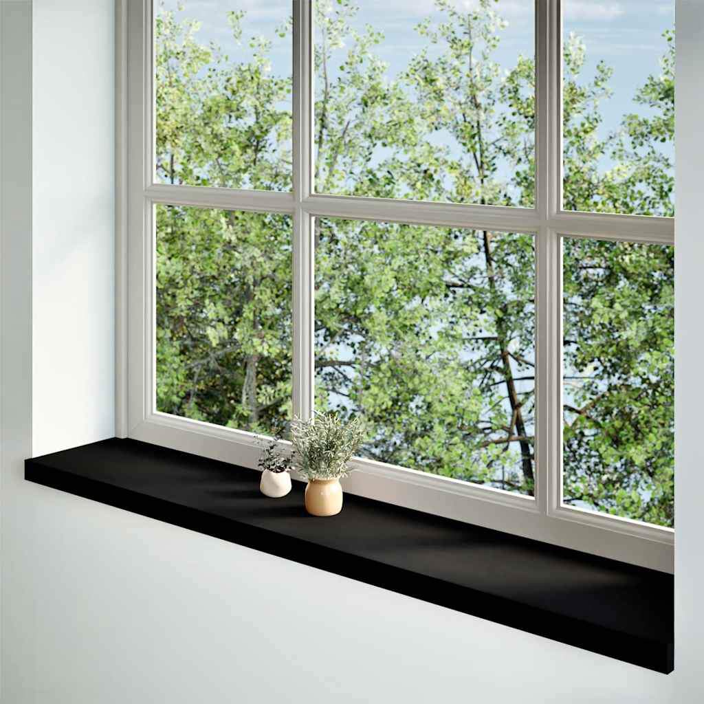 Fensterbänke 2 Stk. Unbehandelt 160x25x2 cm Massivholz Eiche
