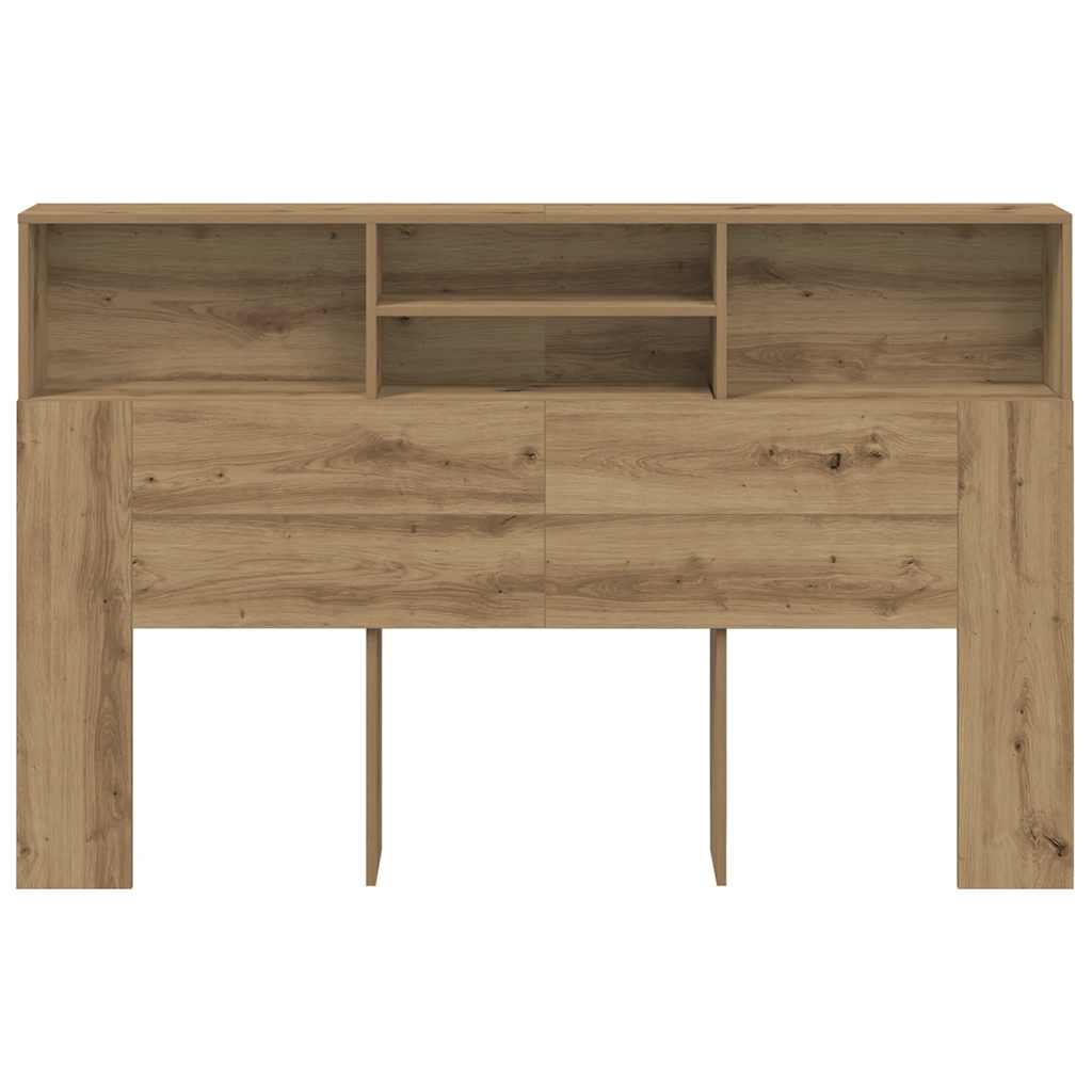 Bett-Kopfteil mit Ablagen Weiß 100x19x103,5 cm
