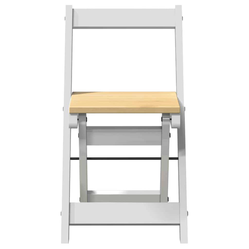 Esszimmerstühle Klappbar 4 Stk. Corona Wachsbraun Massivholz