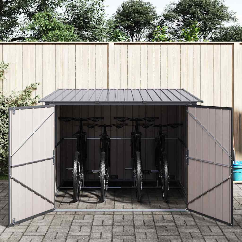Fahrradspeicher 3 pcs Anthrazit 216 x 207 x 158 cm Metall