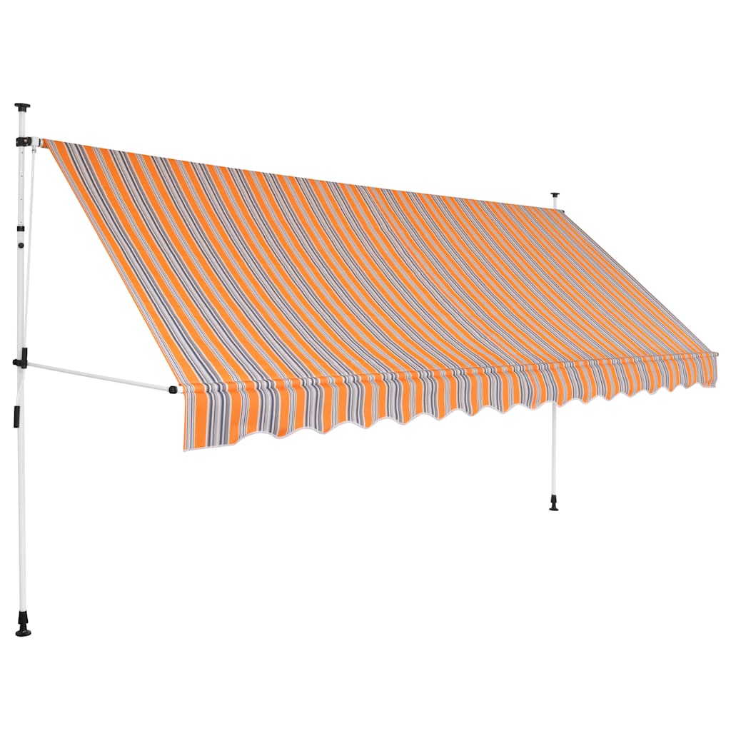 Einziehbare Markise Handbetrieben 150 cm Anthrazit