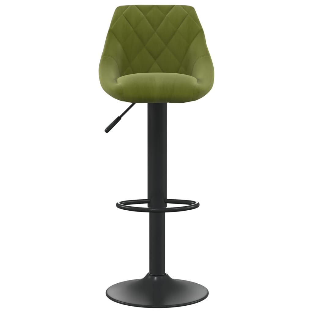 Barhocker Creme Samt