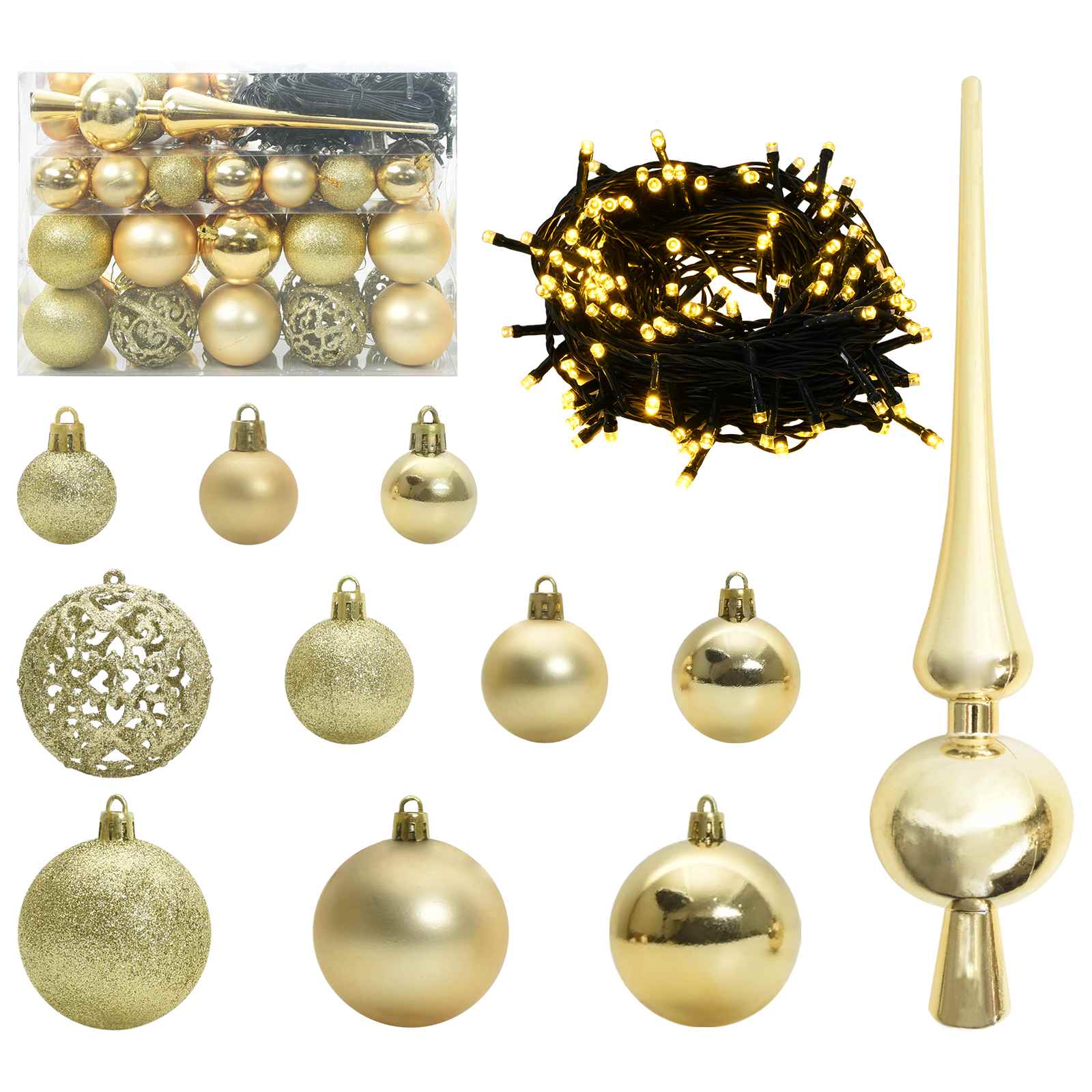 Künstlicher klappbarer Weihnachtsbaum Weiß 120 cm PVC und Stahl