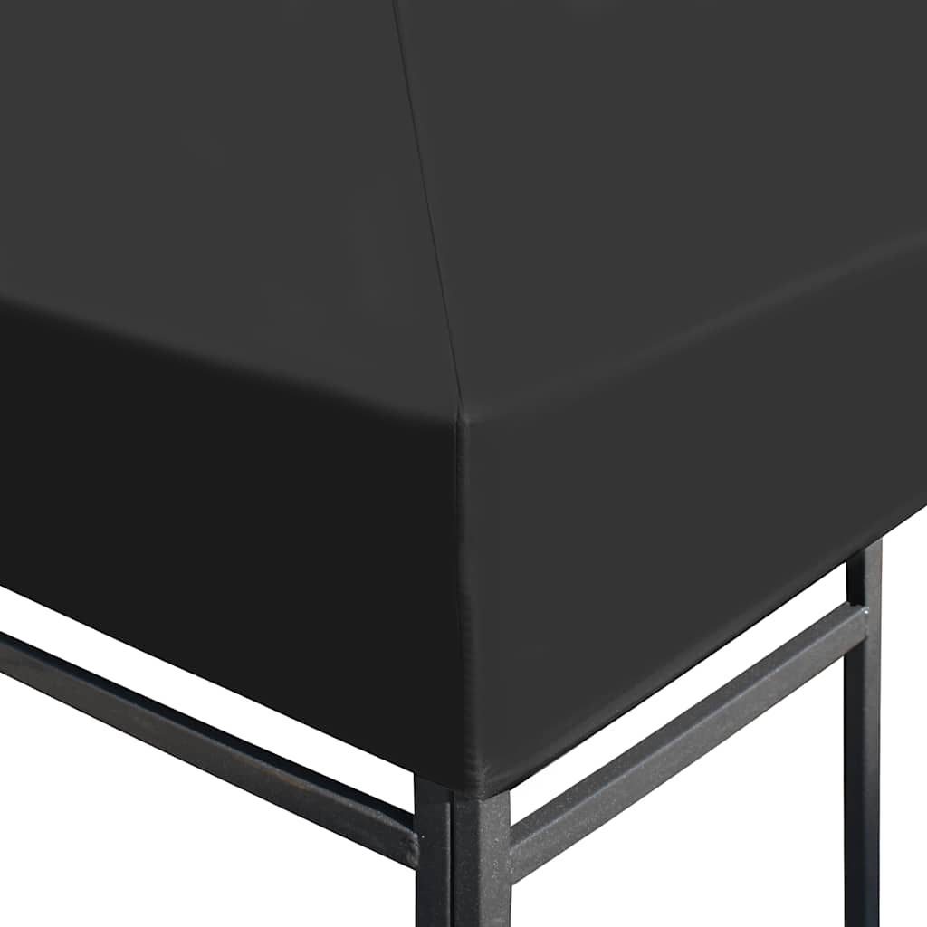 Pavillondach 310 g/m² 4x3 m Cremeweiß