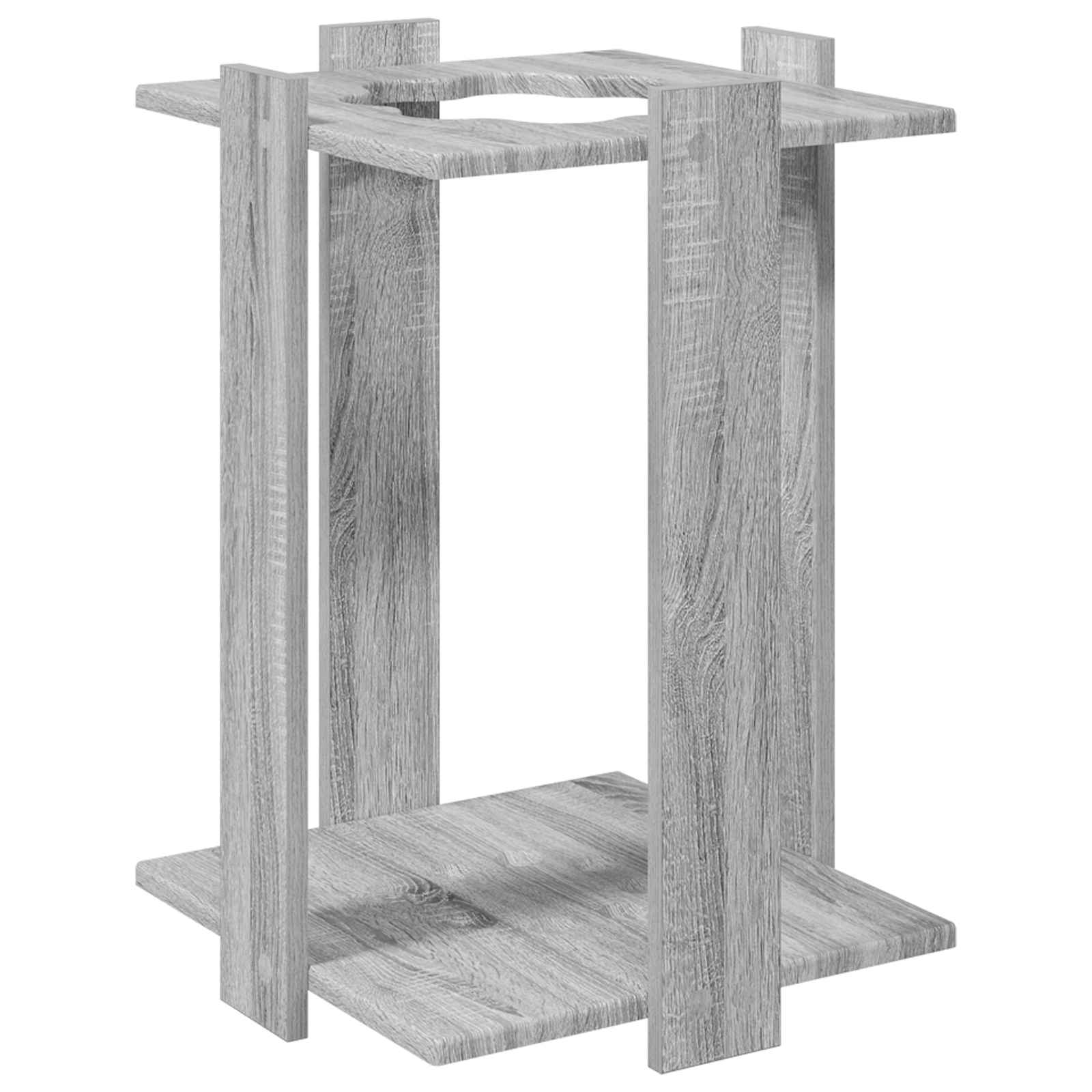 Billardqueue-Ständer Holzwerkstoff 42 x 43 x 60 cm Weiß