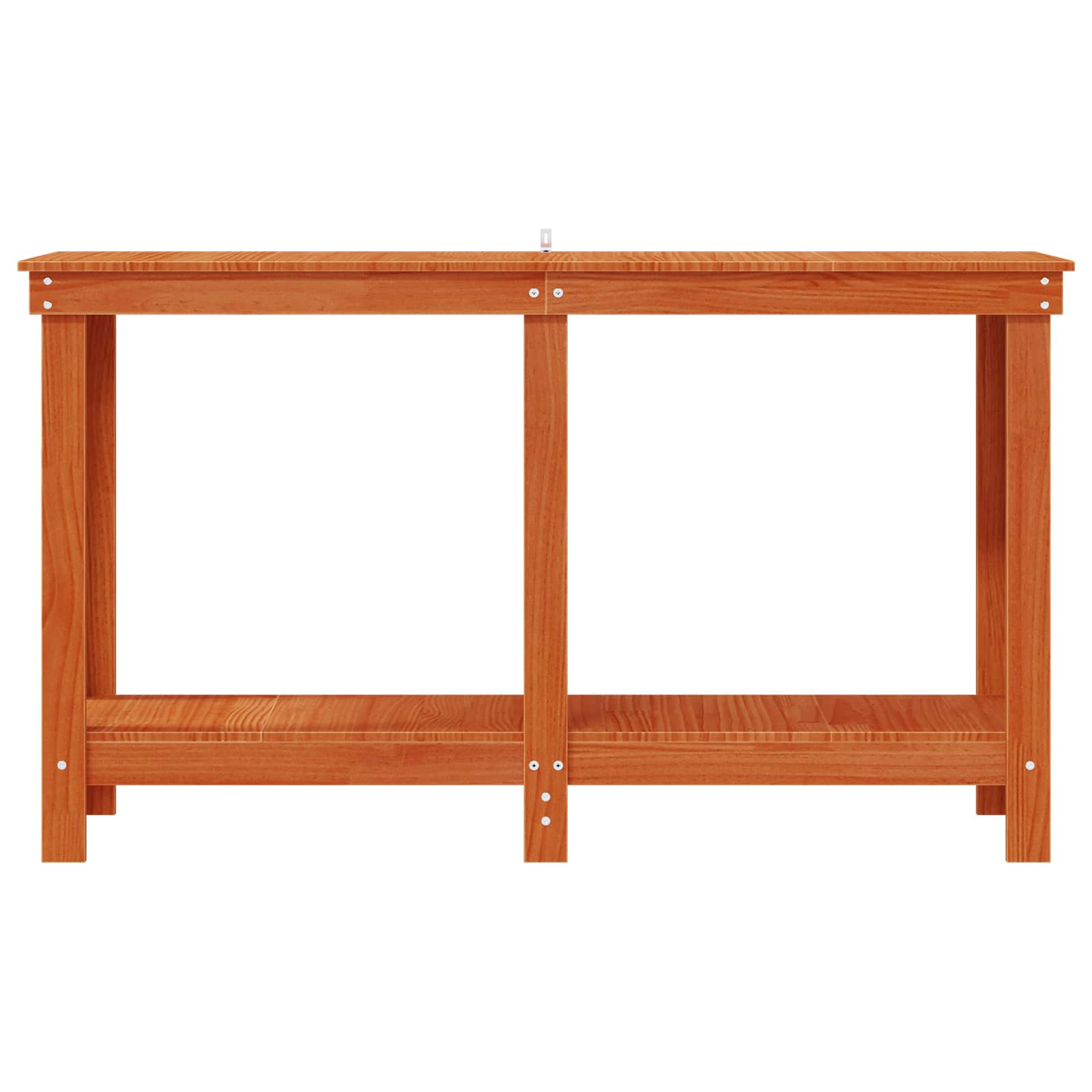 Werkbank 80x50x80 cm Massivholz Kiefer