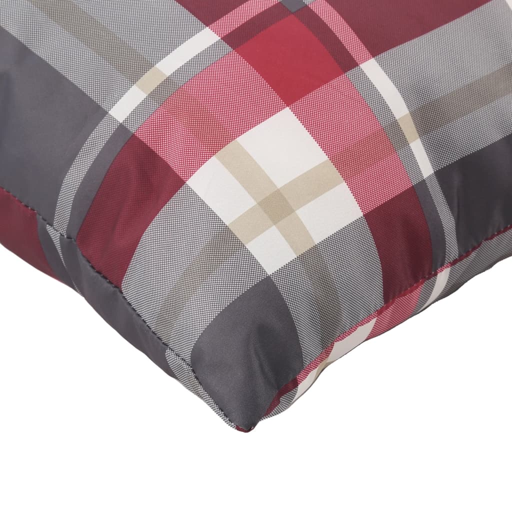 Palettenkissen 3-tlg. Taupe Stoff