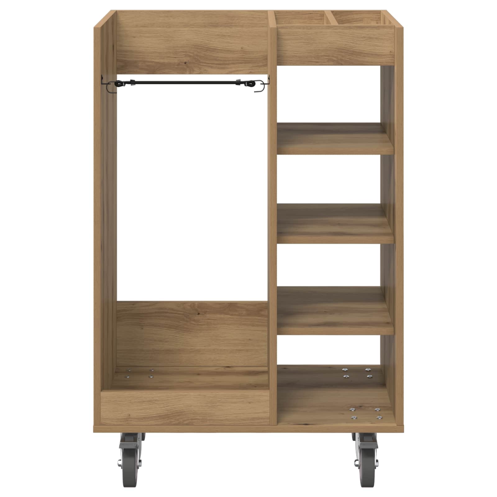 Golf Schrank Mit Rad Uni Weiß 65 x 45 x 98 cm