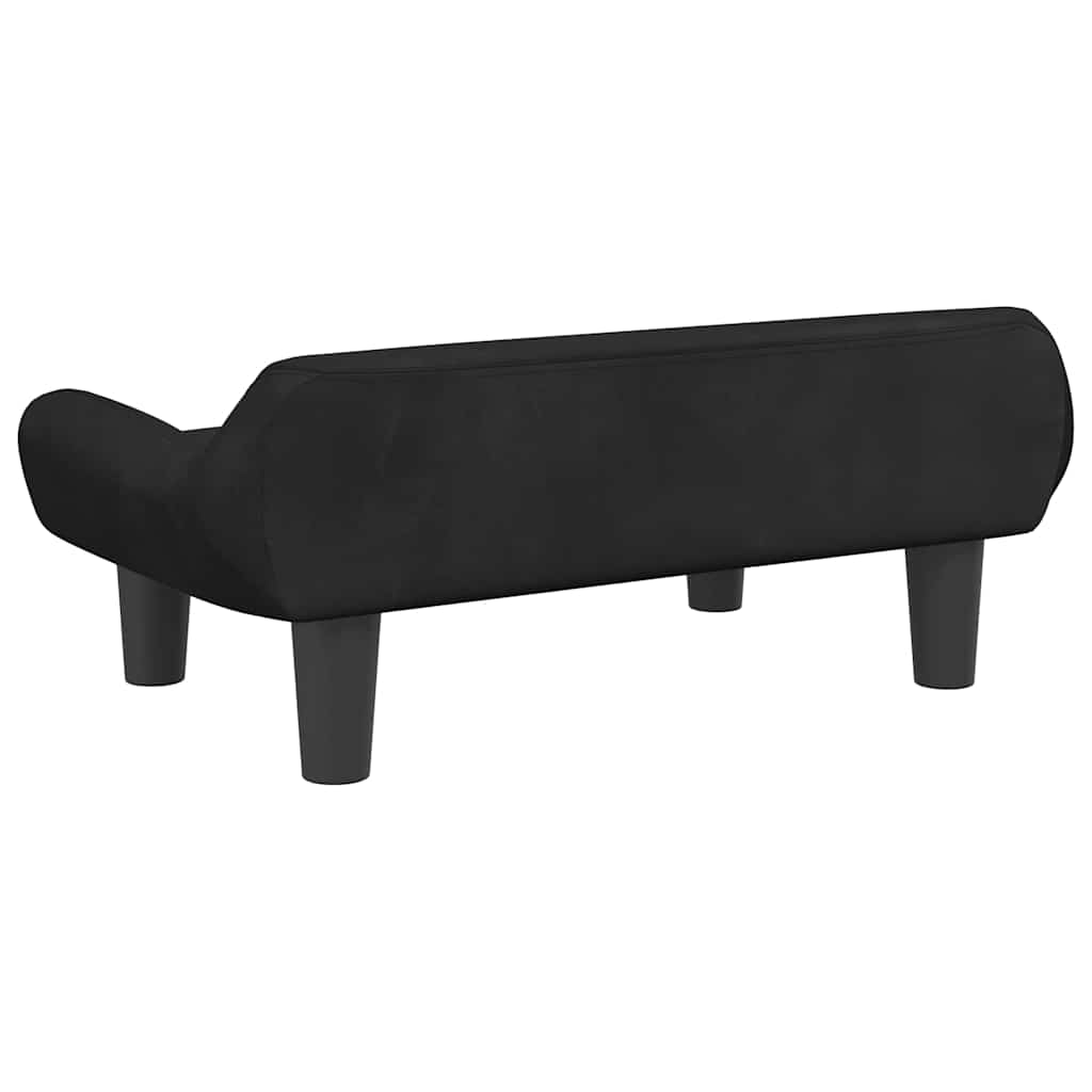 Hundebett Creme 70x40x24 cm Stoff