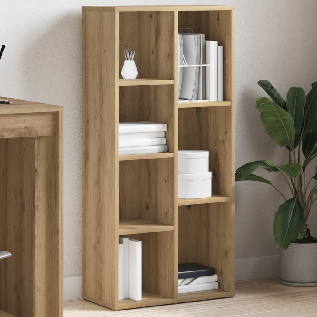 Bücherregal Weiß 50×25×106 cm Holzwerkstoff