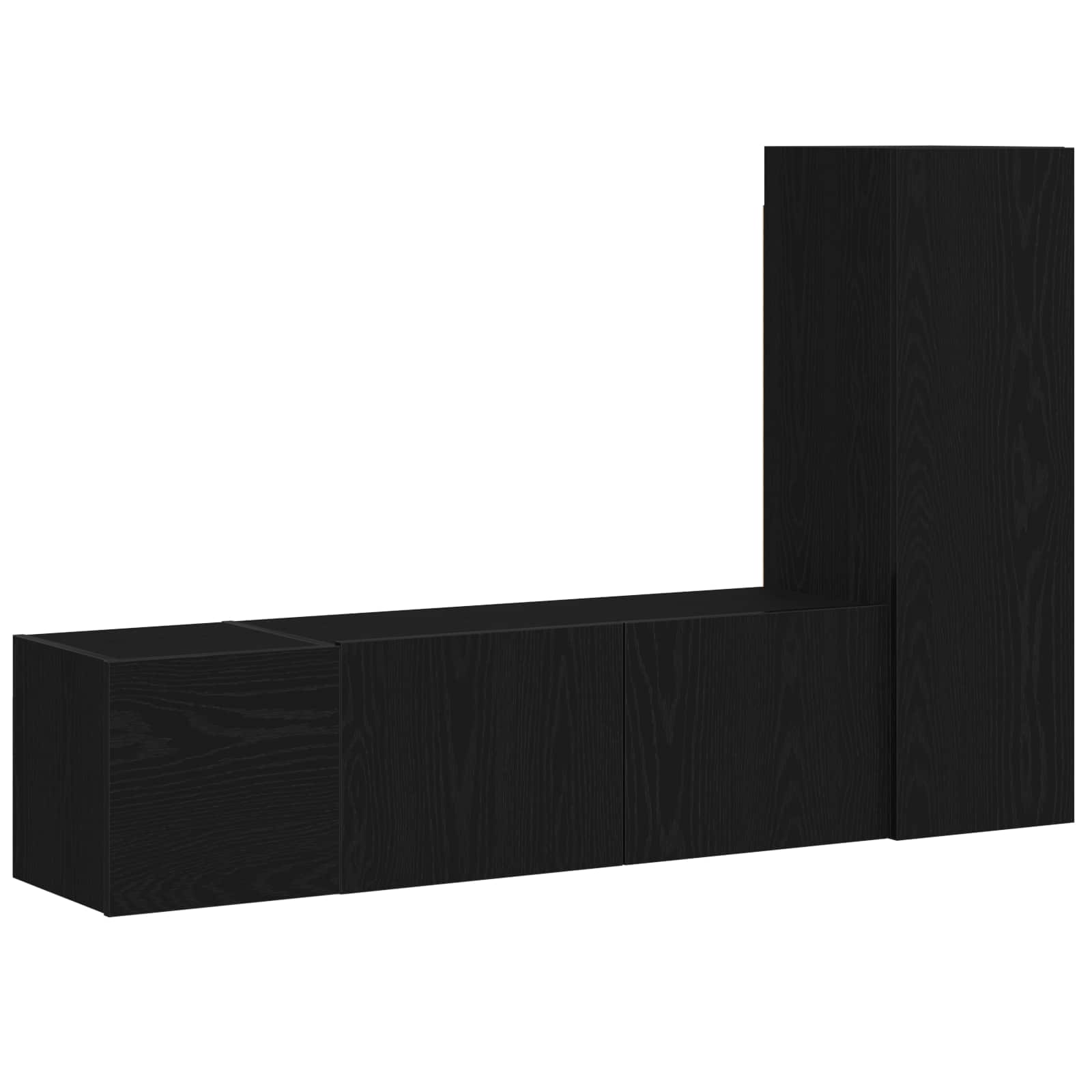 5-tlg. TV-Schrank-Set Weiß Holzwerkstoff