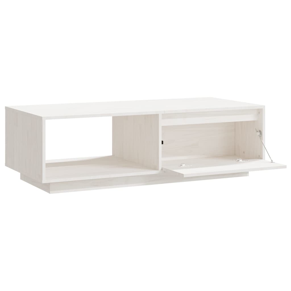 Couchtisch 110x50x33,5 cm Massivholz Kiefer