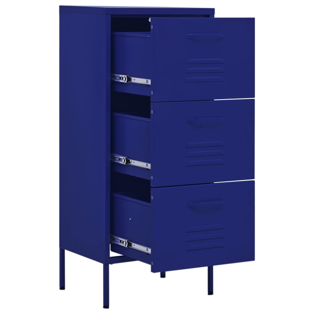 Beistellschrank Olivgrün 42,5x35x101,5 cm Stahl