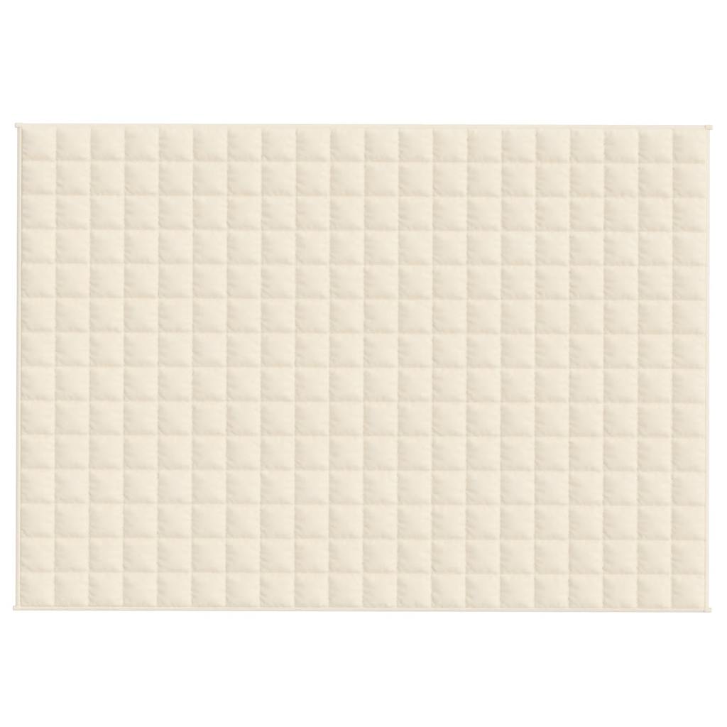 Gewichtsdecke Grau 122x183 cm 5 kg Stoff