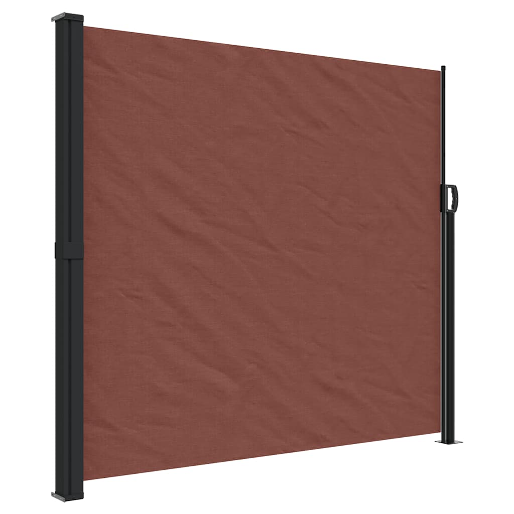 Seitenmarkise Ausziehbar Schwarz 100x300 cm
