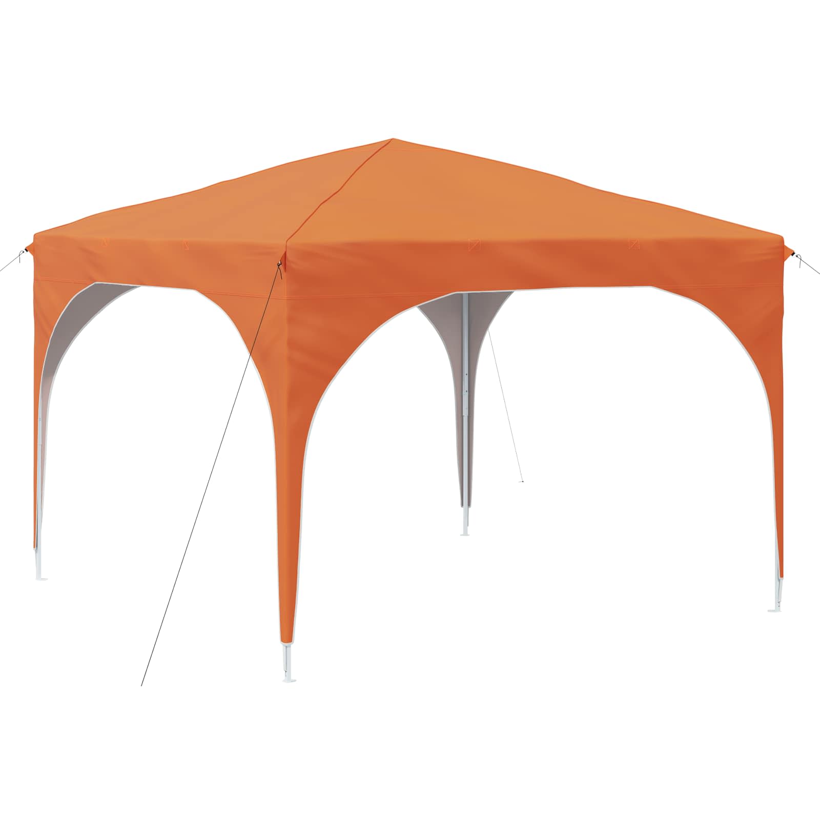 Pop-up Partyzelt 290 x 290 x 245 cm Creme