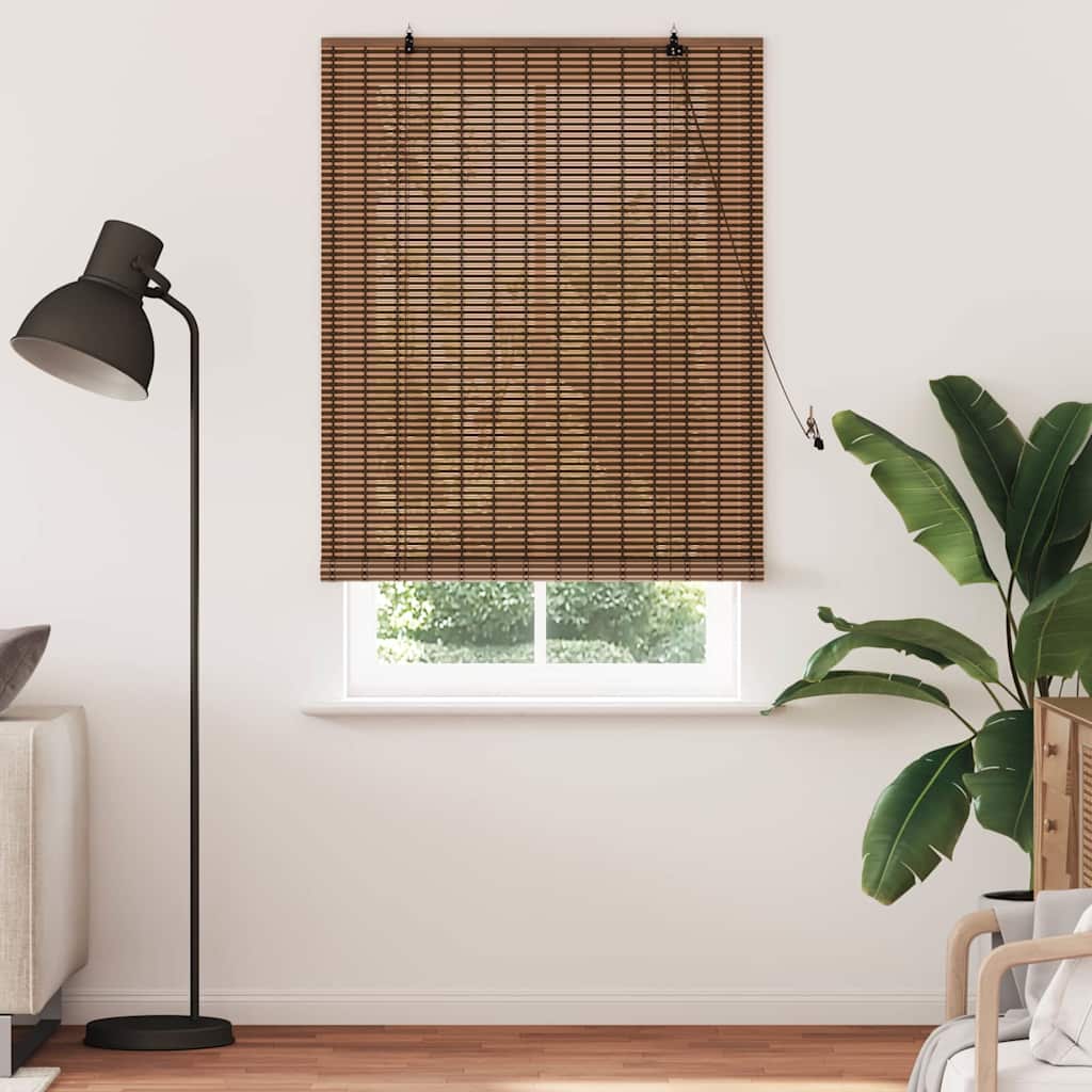 Rollo Braun 60 x 160 cm Bambus