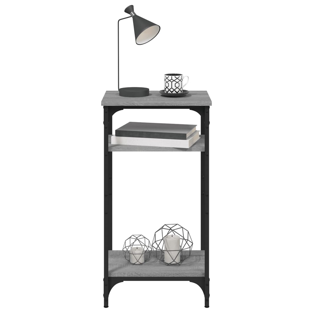 Beistelltisch Schwarz 40x30x75 cm Holzwerkstoff