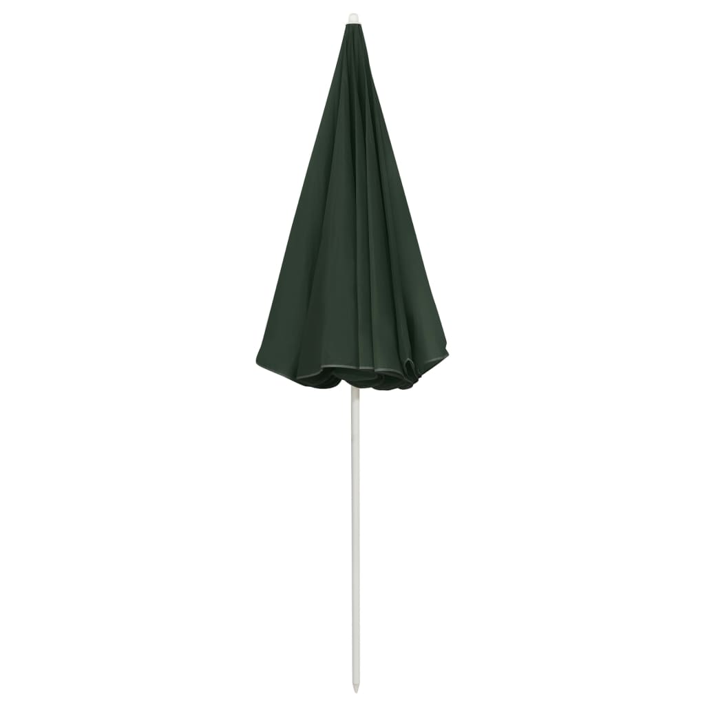 Sonnenschirm mit Stahlmast Sandfarbe 180 cm