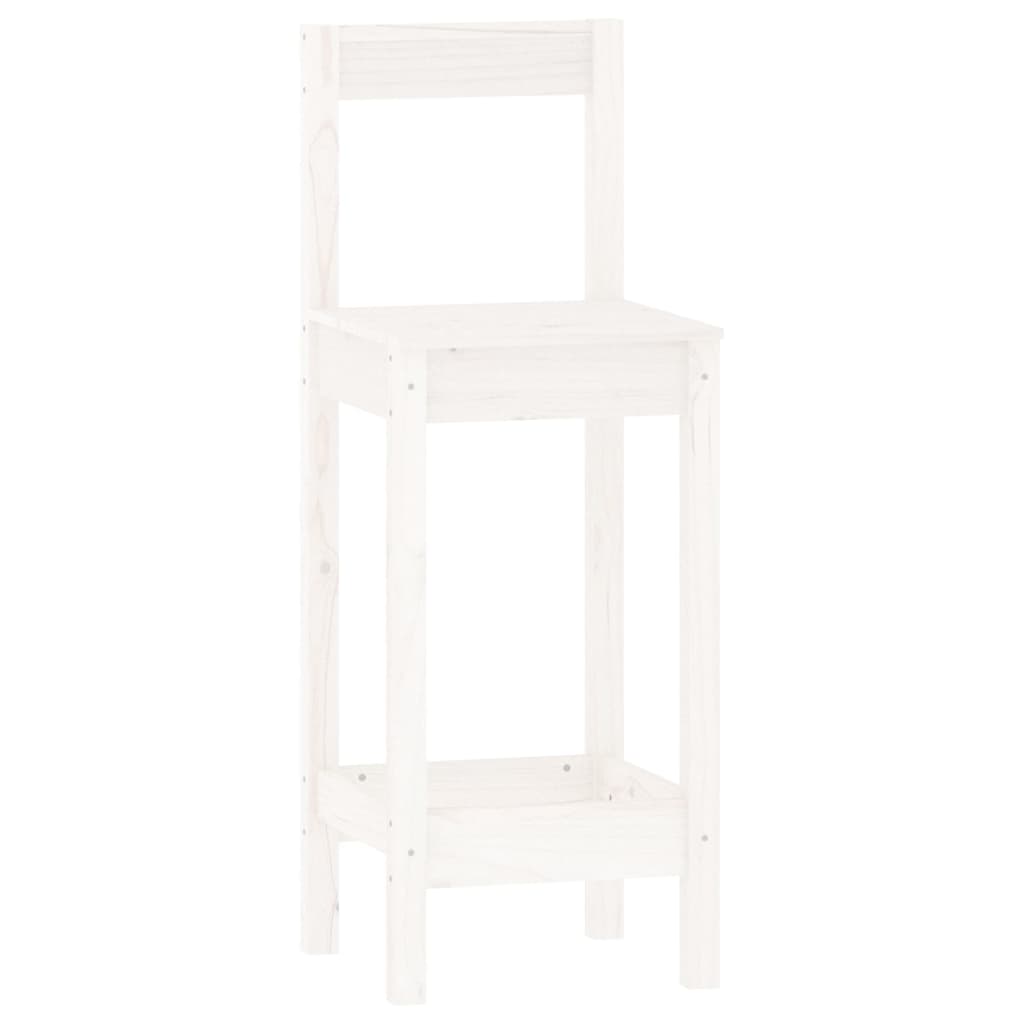 3-tlg. Bar-Set Massivholz Kiefer