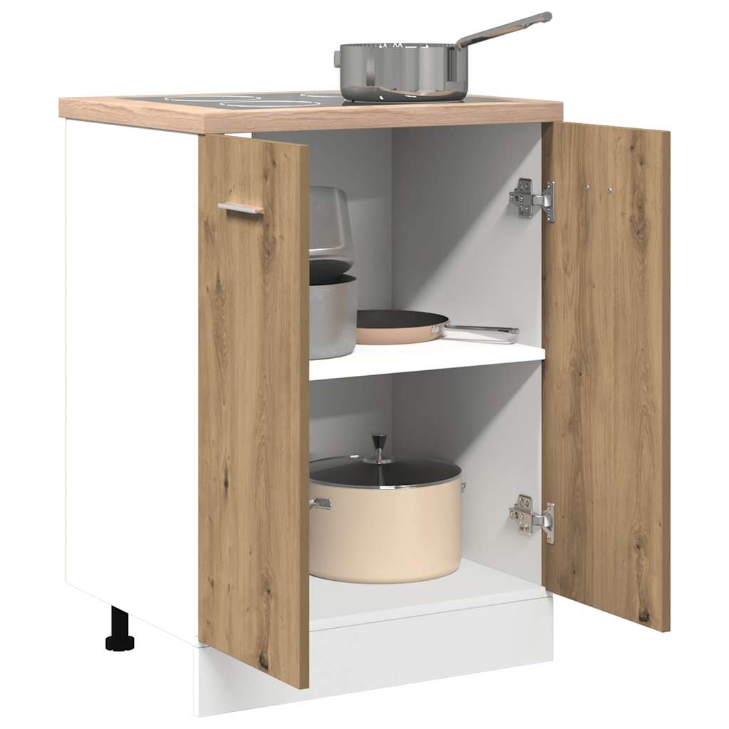 Unterschrank Lyon Weiß 60x46x81,5 cm Holzwerkstoff
