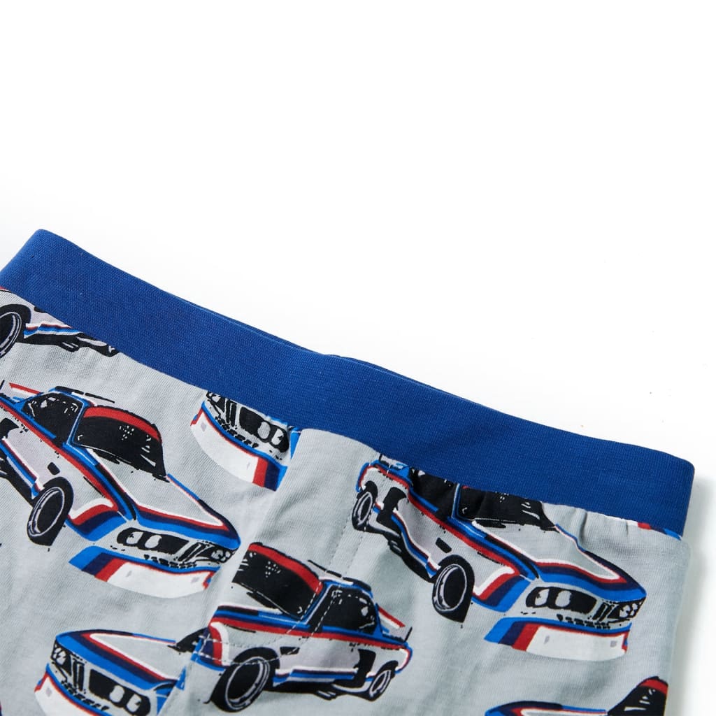 Kinderpyjama mit Kurzen Ärmeln Grau 92