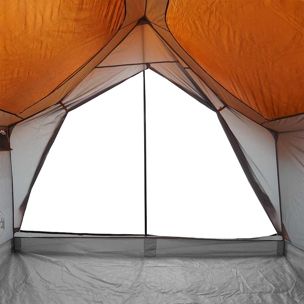 Campingzelt 5 Personen Grün Wasserdicht