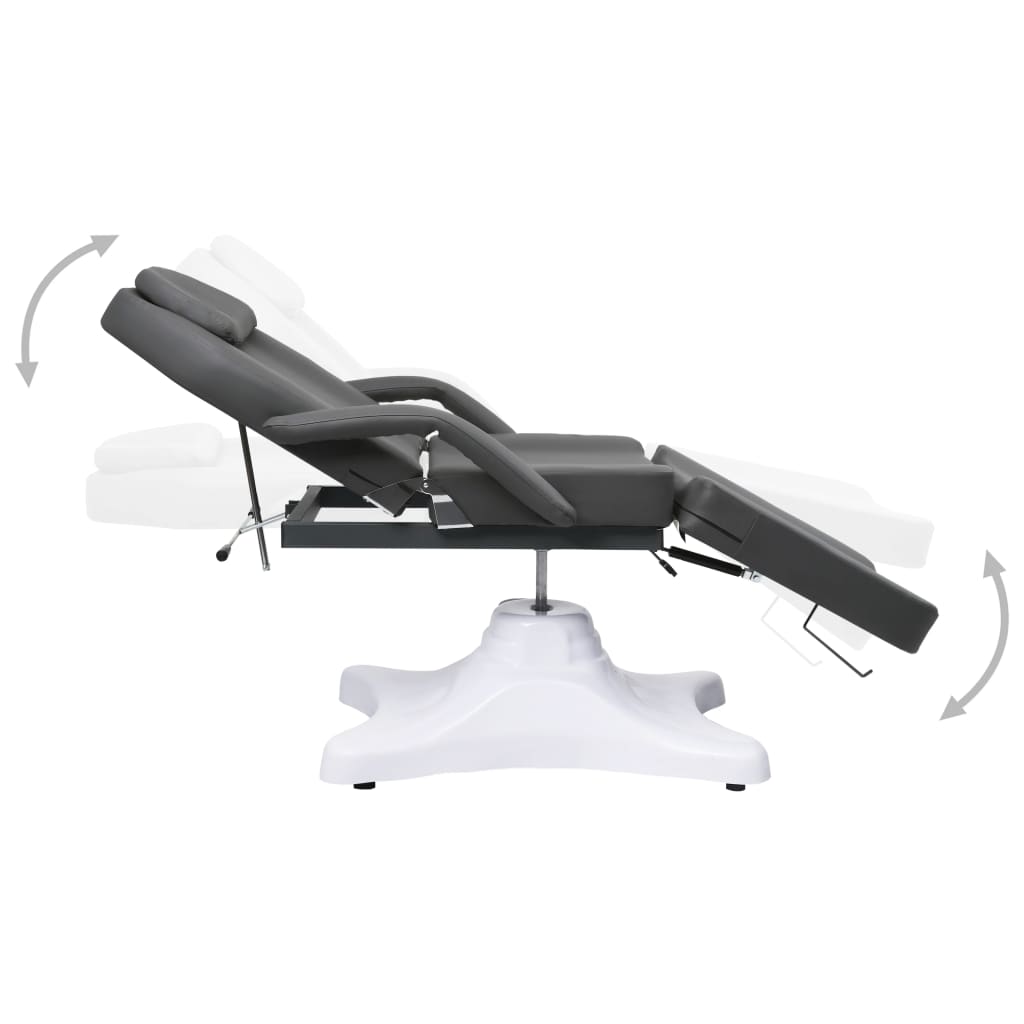 Massagetisch Weiß 180x62x(86,5-118) cm