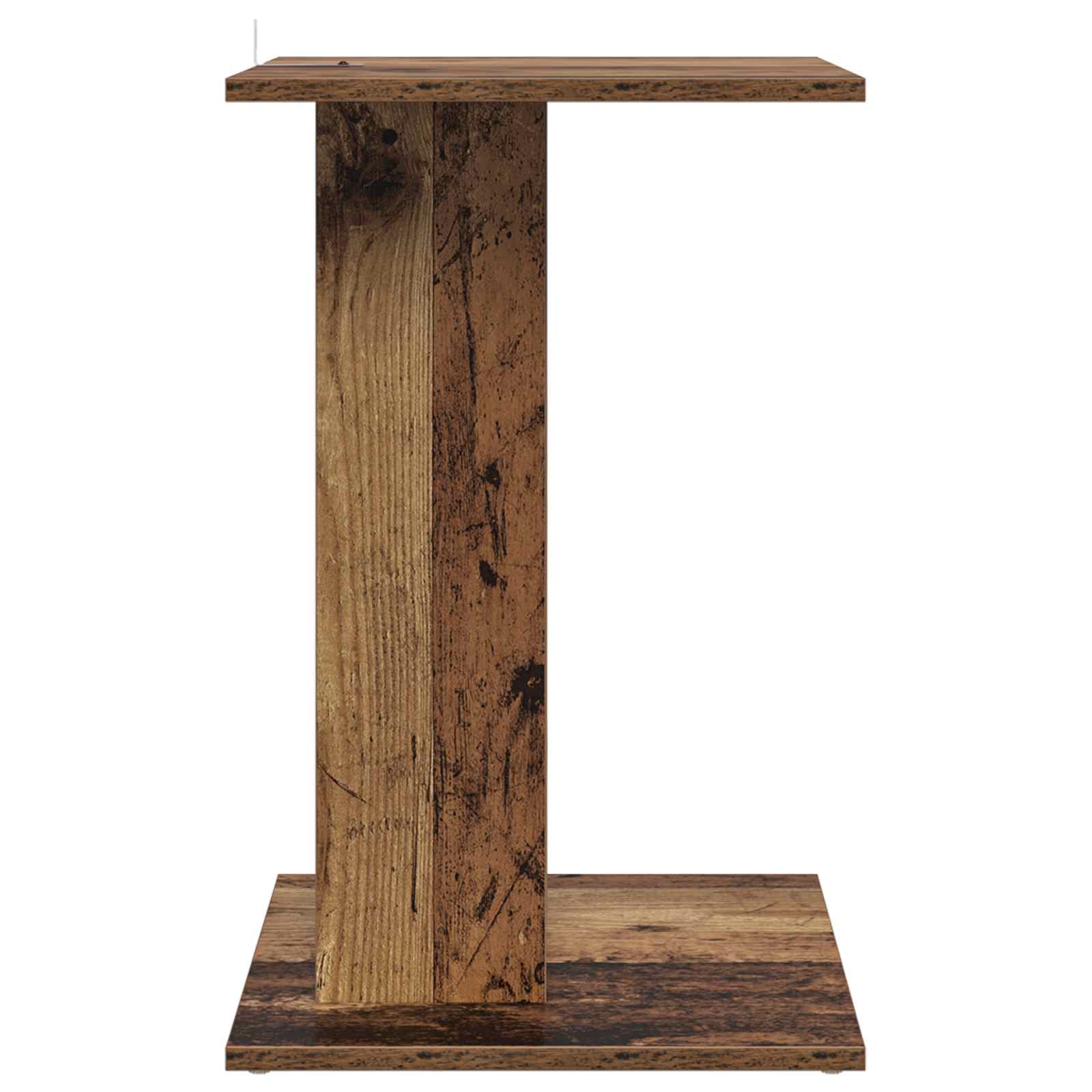 Beistelltisch Weiß 45 x 40 x 62,5 cm Holzwerkstoff