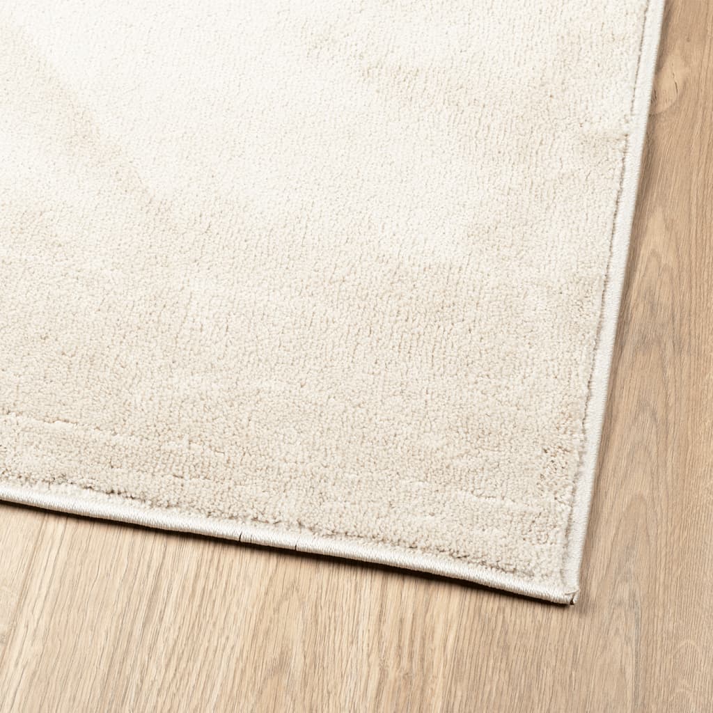 Teppich OVIEDO Kurzflor Anthrazit 120x120 cm