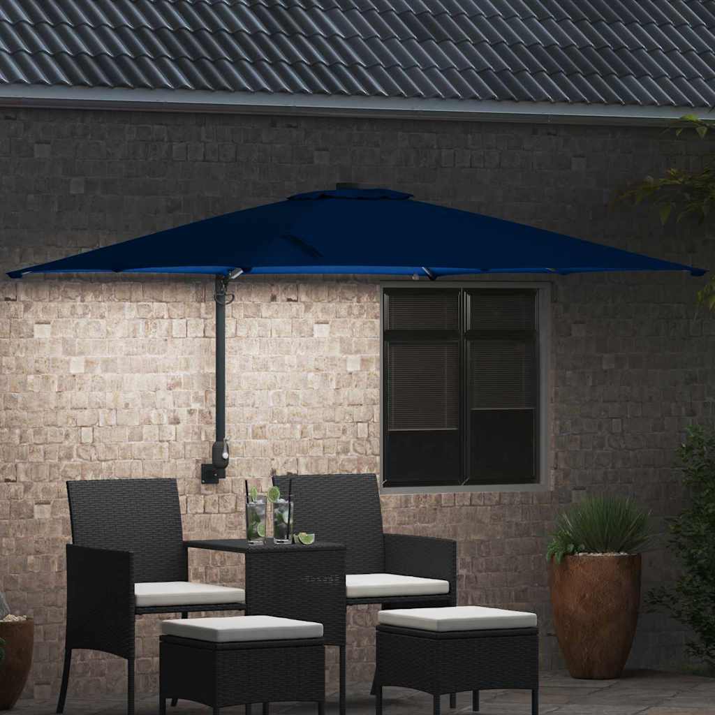 Garten-Sonnenschirm Sand 248,5 x 247,5 x 160 cm