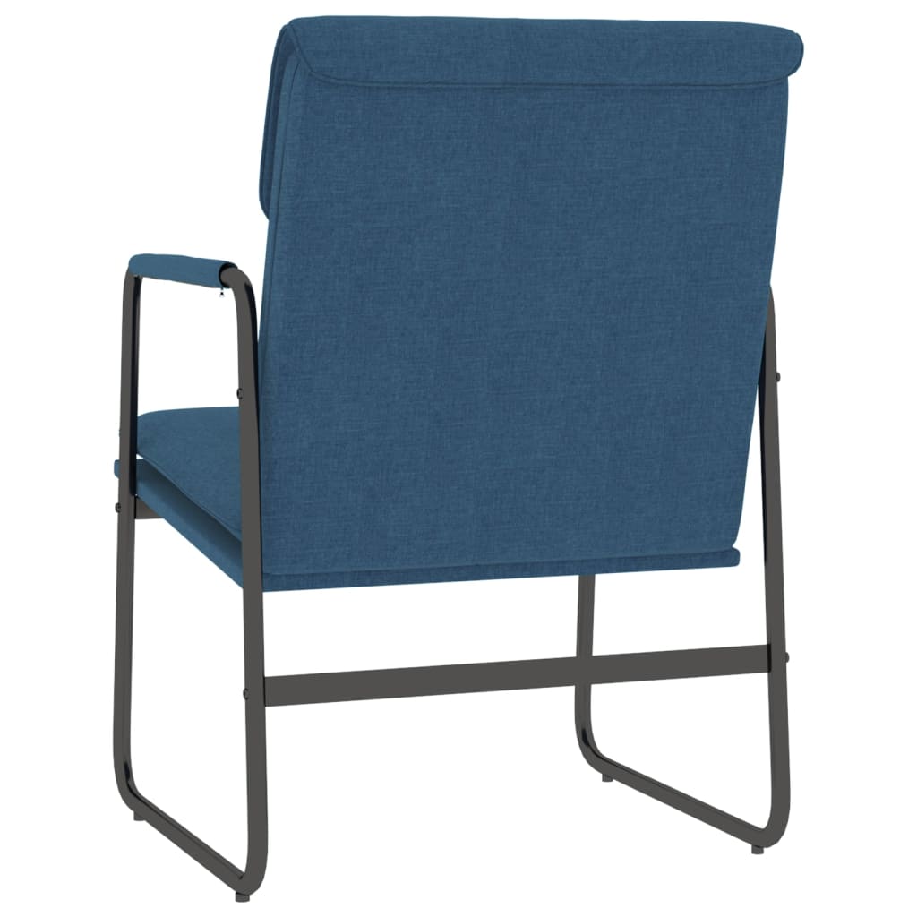 Loungesessel Hellgrau 55x64x80 cm Stoff