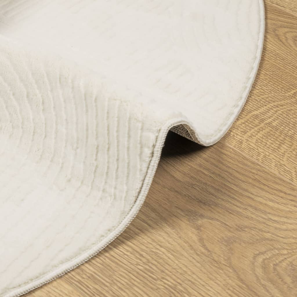 Teppich IZA Kurzflor Skandi-Stil Anthrazit 80x150 cm