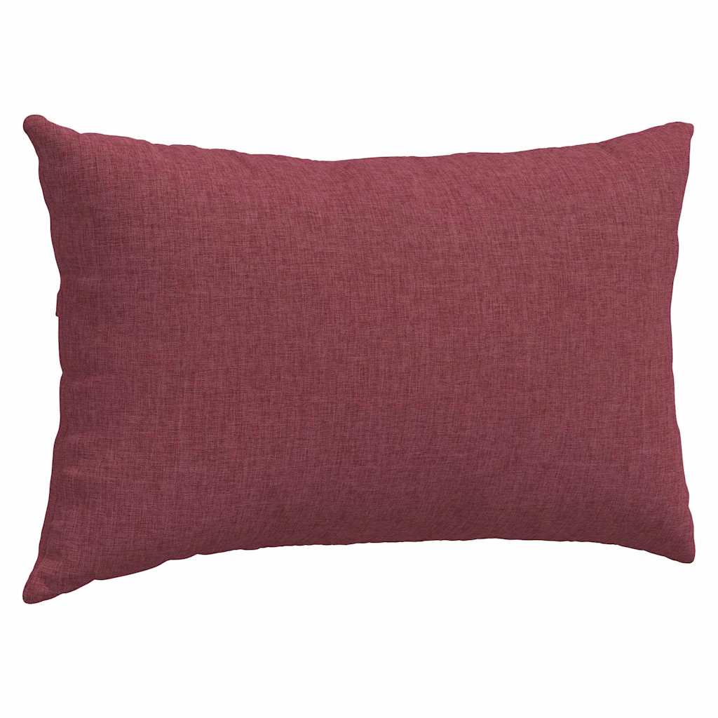 Sofakissen 2 pcs Hellgrau 50 x 30 cm Stoff