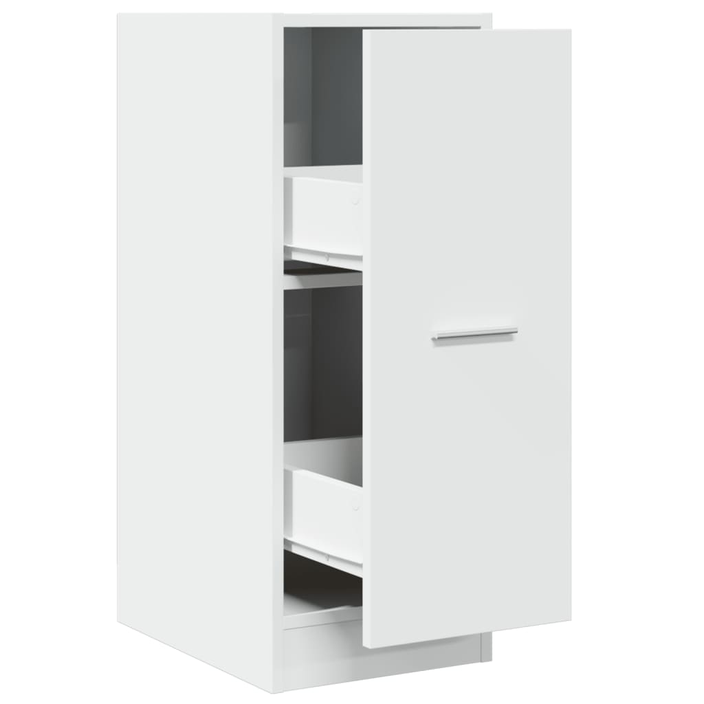 Apothekerschrank Weiß 30 x 41 x 174,5 cm Holzwerkstoff
