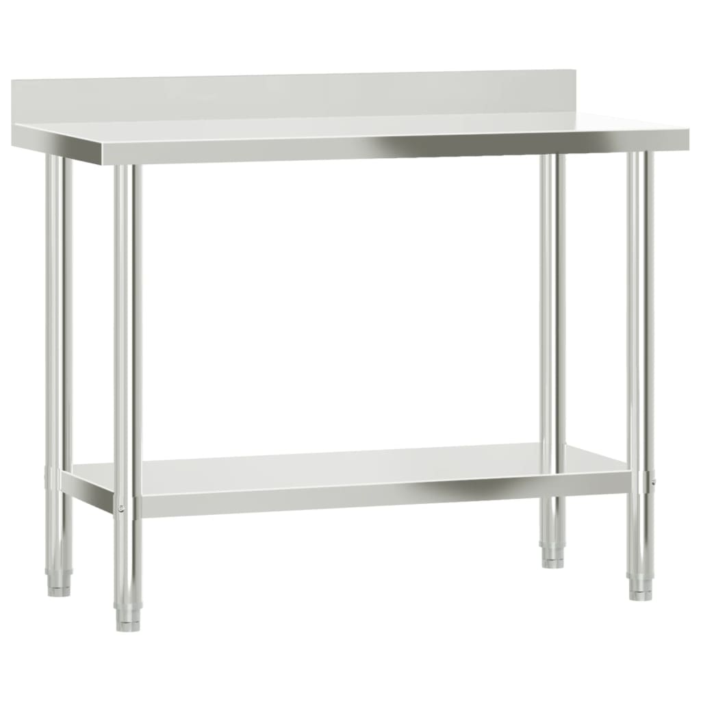 Küchen-Arbeitstisch 110x55x85 cm Edelstahl