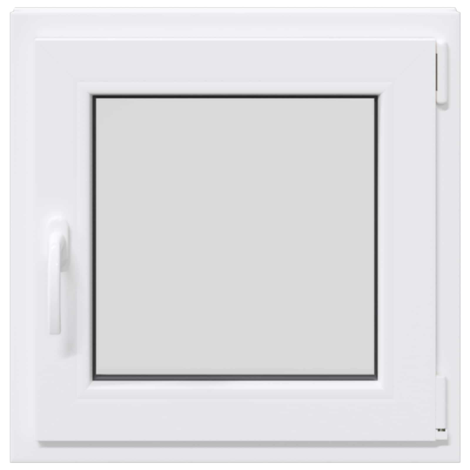 Kellerfenster RISOR 50 x 50 cm PVC und Glas Weiß