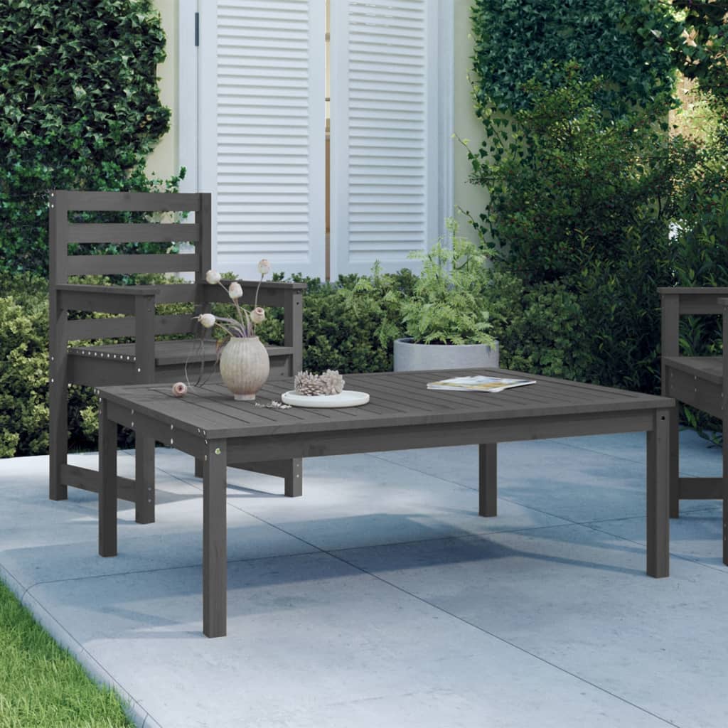 Gartentisch 82,5x50,5x45 cm Massivholz Kiefer