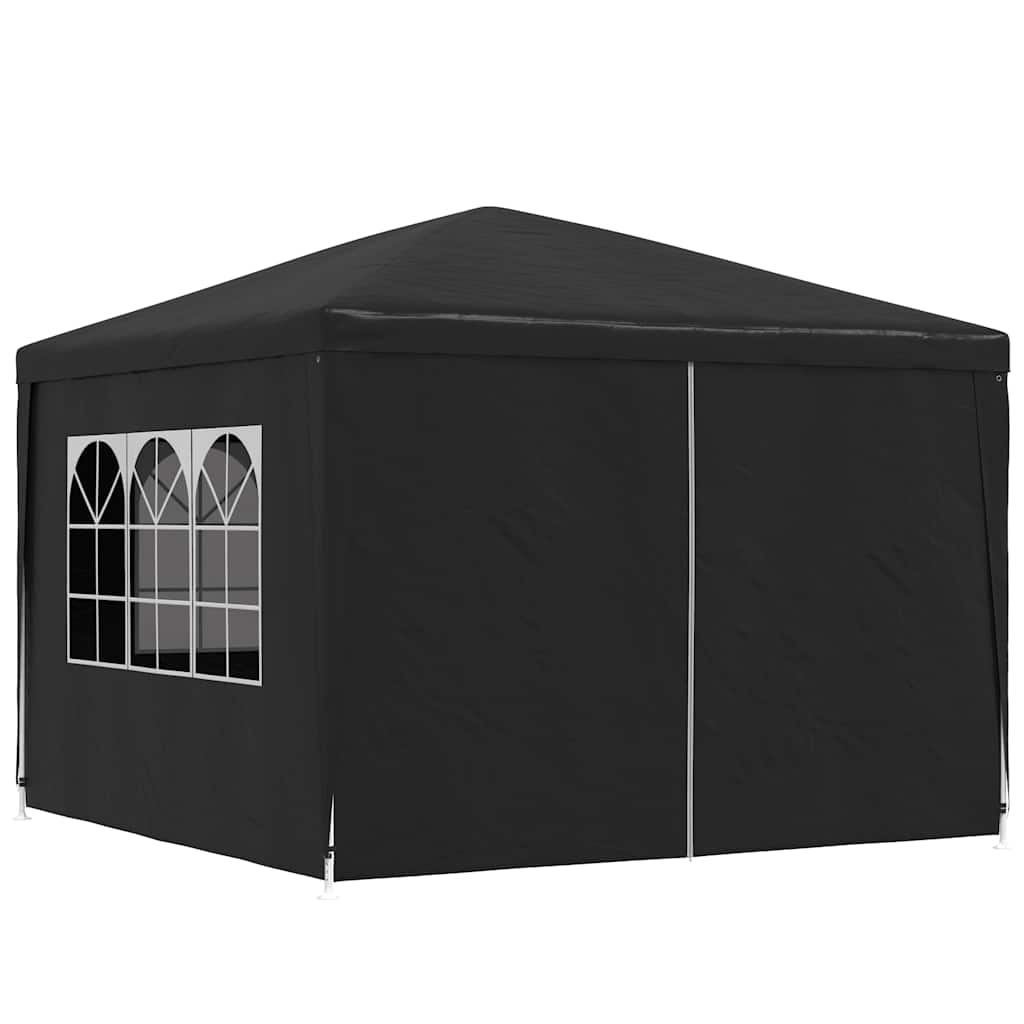 Party-Zelt 400 x 300 x 255 cm Rot PE und Stahl