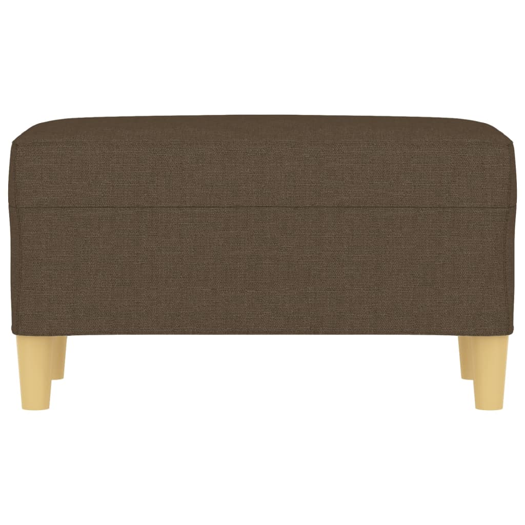 Sitzbank Hellgrau 70x35x41 cm Stoff