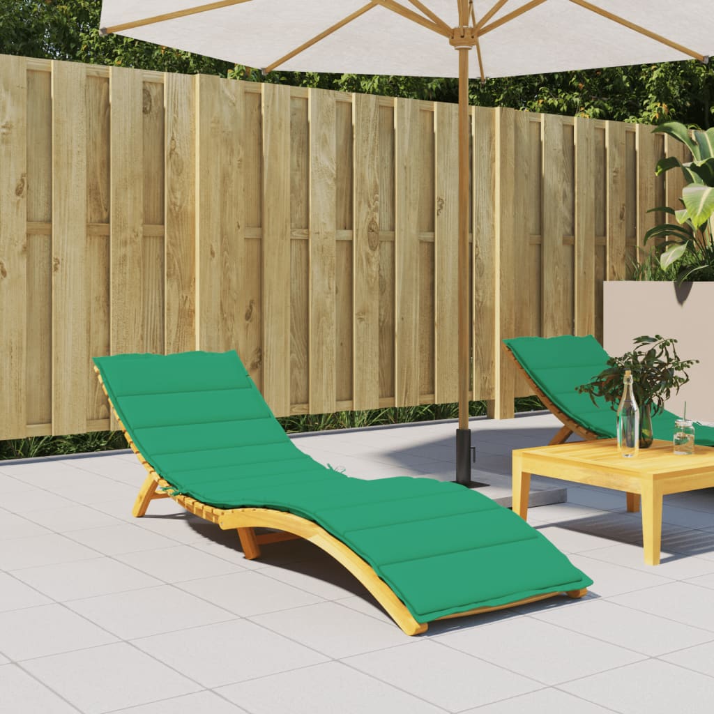 Liege-Kissen Blatt Blattmuster 200 x 70 x 3 cm Oxford-Stoff