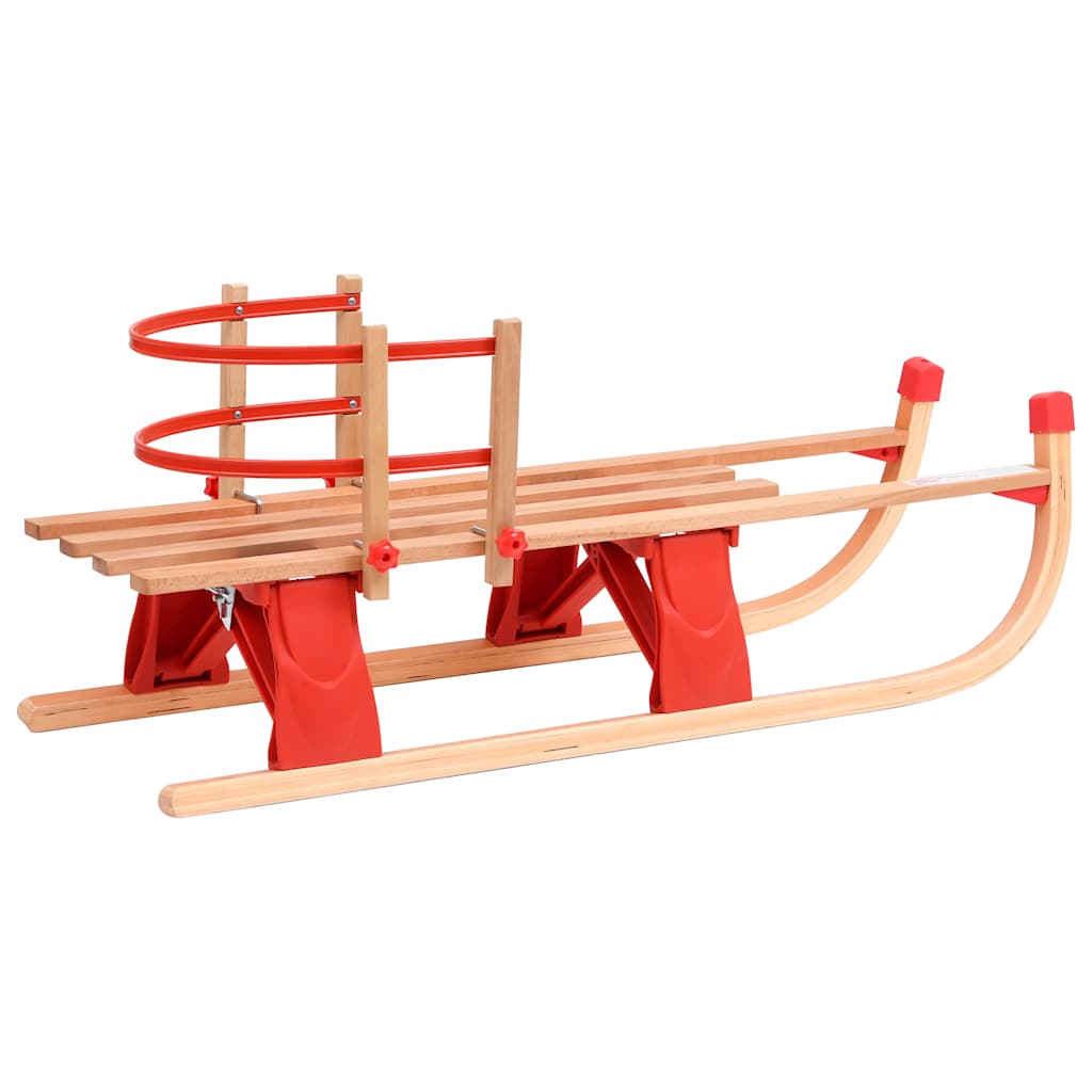 Klappschlitten Holz 110 cm