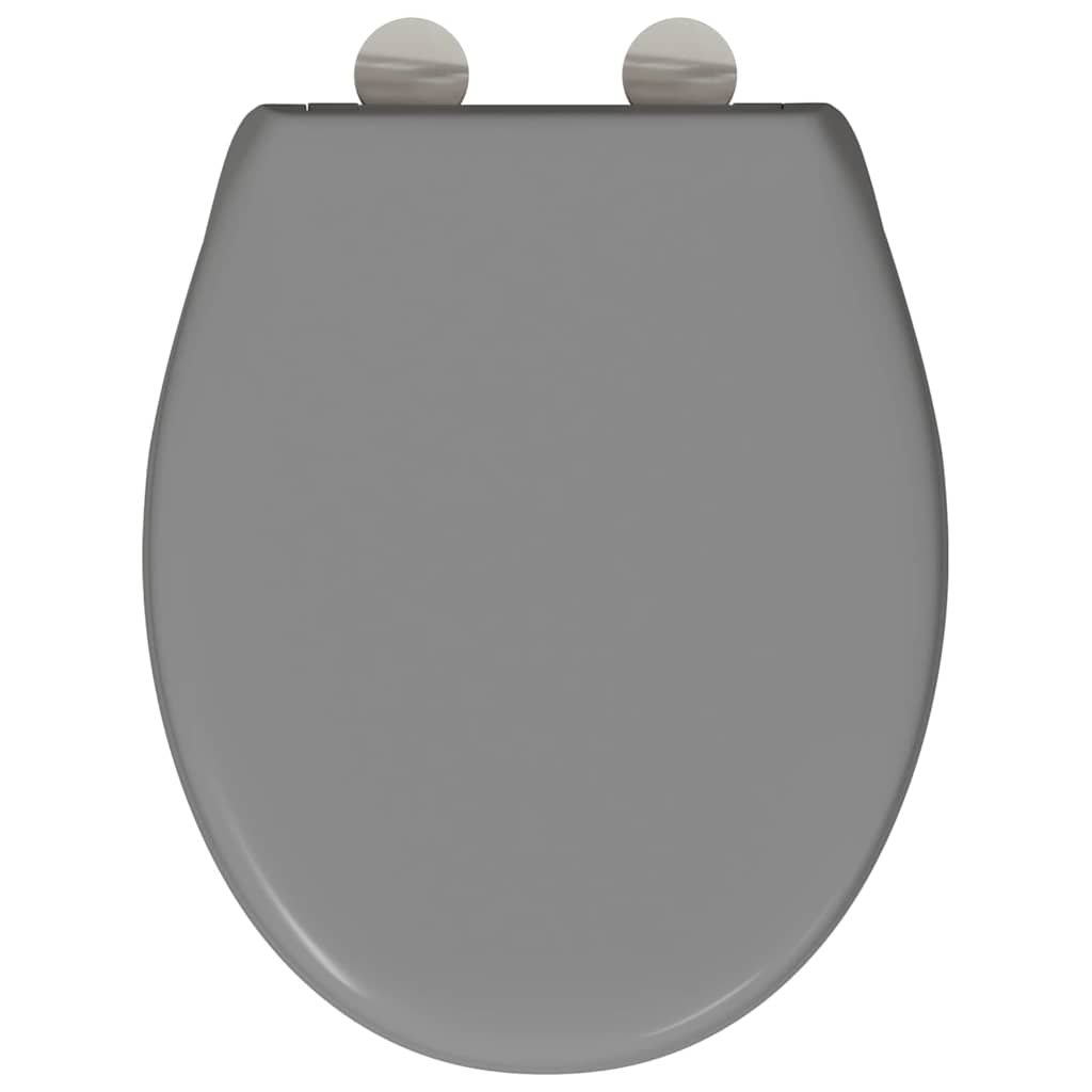 Toilettensitz Anthrazit 47 x 37 x 4 cm Duroplast